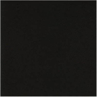 Image of ABENA Black Napkins 40x40cm 50 Pack Disposable Suitable to Be Used As Cocktail Napkins, Dinner Party for Events and More. Napkins.