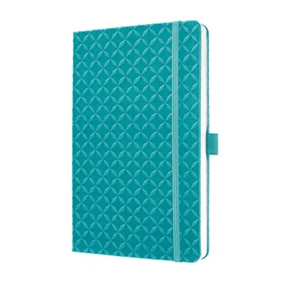 Image of SIGEL JN103 Notebook Jolie, approx. A5, lined, hardcover, design aqua Green