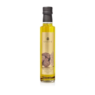Image of La Chinata, Spanish Extra Virgin Olive Oil, truffle flavour, 250 ml glass bottle