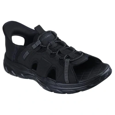 Image of Skechers Men&#039;s REVOLTED SS Merrick Sport Sandal, Black, 7 UK