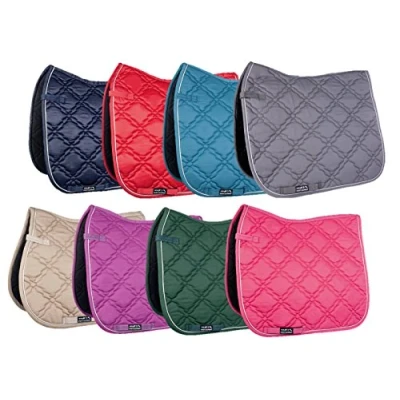 Image of HKM 4057052151842 Bologna 5000 Saddle Cloth Petrol Dressage