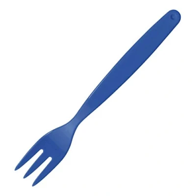Image of Olympia Kristallon Polycarbonate Fork Blue 170mm (Pack 12)