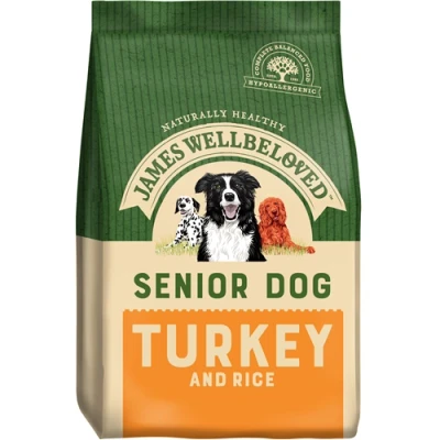 Image of James Wellbeloved Senior Turkey &amp; Rice 2kg