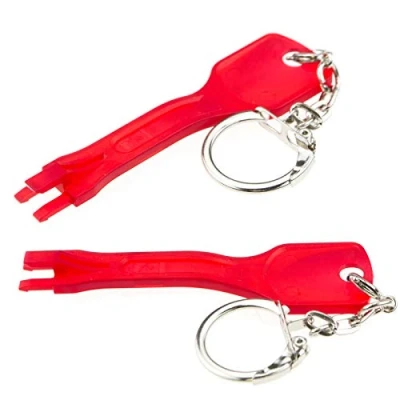 Image of Network Ethernet Cable Port Blocker Extractor Keys for RJ45 Locks [2 x Keys]