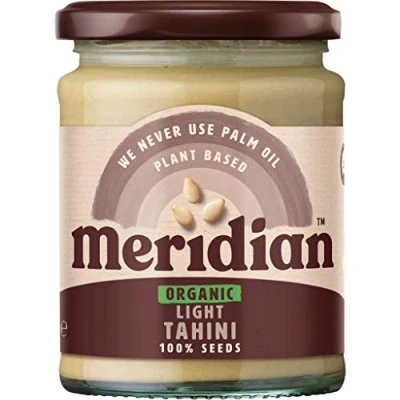 Image of (Pack Of 8) Organic Tahini Light MERIDIAN FOODS No GM Soya us