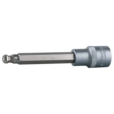 Image of KS Tools 911.5312 1/2 Inch Hexagonal Bit with Ball Head Long 5 mm Socket