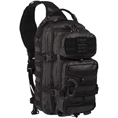 Image of Mil Tec Assault Backpack, Tactical Black, Standard Size