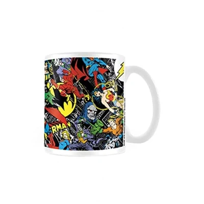 Image of DC Comics MG23661 Originals Montage Ceramic Mug, Multicoloured , 7.9 x 11.00 9.3 cm