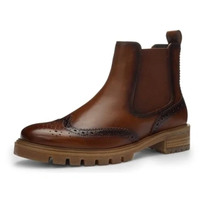 Image of ARA Women&#039;s Tulsa Chelsea Boot, Cognac, 3.5 UK