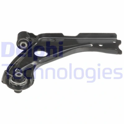 Image of 9816865480, 9846329080 Suspension Arm DELPHI TC3846 without ball joint Right, Lower Trailing Sheet Steel CITROËN: Berlingo II Van, C4 Picasso 2