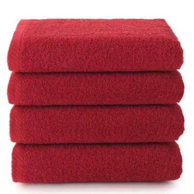 Image of Top Towel Set Pack of 4 Bidet Towels Bath Face 30 x 50 cm