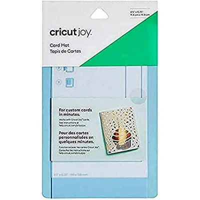 Image of Cricut 2007968 Card Mat, Blue, Joy, for Joy