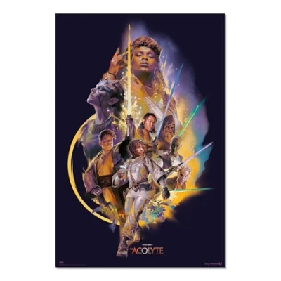 Image of Grupo Erik Star Wars The Acolyte Poster 36 x 24 inches / 91.5 61 cm Shipped Rolled Up Cool Posters Art &amp; Prints Wall