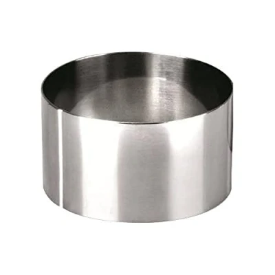 Image of Ibili Pastry Ring 24x4,5 cm of Stainless Steel, Silver, 24 x 4.5