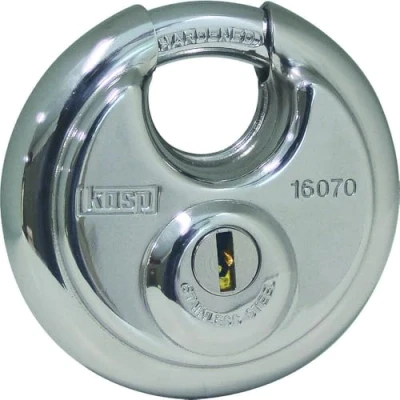 Image of Kasp 160 K16070D Disc Lock 70 mm, Gray