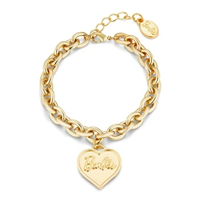 Image of Barbie Chunky Heart Bracelet Gold