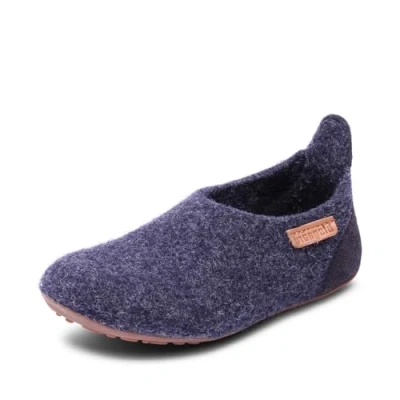Image of Bisgaard Boy&#039;s Unisex Kids Wool Basic Loafers, Blue 20 Blue, 12.5 UK Child