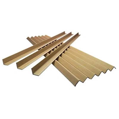 Image of 100 x 1M Long Cardboard Edge Guard Pallet Protectors 35mm L Profile