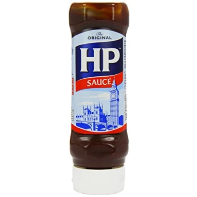 Image of Heinz HP The Original Brown Sauce, 450 g (Pack of 12)