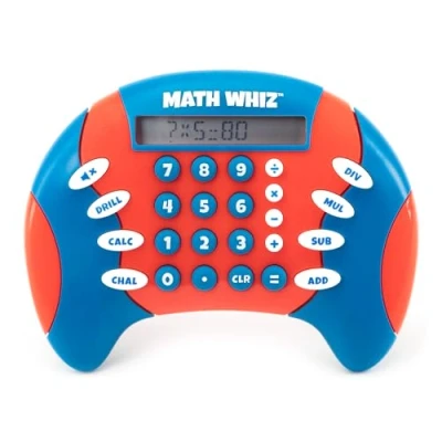 Image of Learning Resources Math Whiz Electronic Handheld Game for Kids, Number Games, Maths Games Toy Gifts Ages 6+