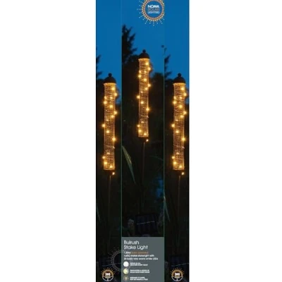 Image of NOMA Solar Bulrush Stake Light