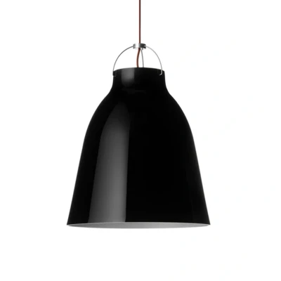 Image of FRITZ HANSEN Caravaggio P3 Gloss black