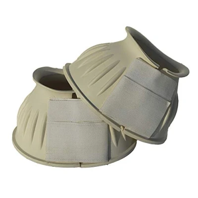 Image of Rhinegold Velcro Over Reach Boots X Large White
