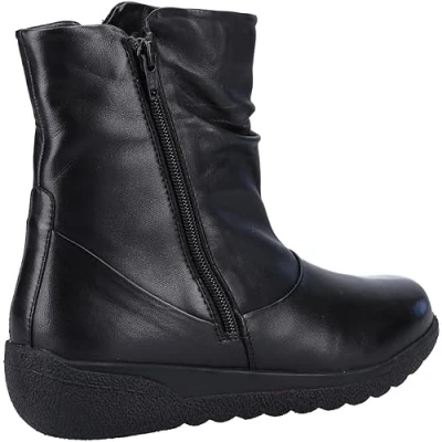 Image of Fleet &amp; Foster Brecknock Womens Ankle Boots Black 5 UK