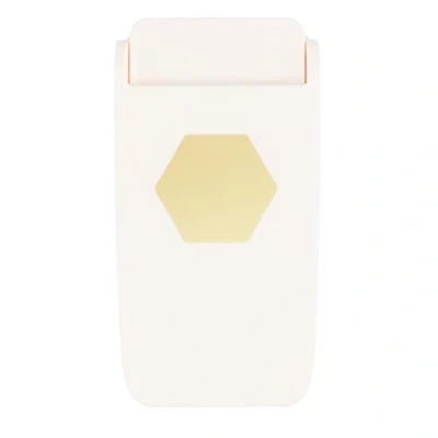 Image of Vaessen Creative Heavy Duty Craft Punch Hexagon 3,75 x cm Hole Cutter for Shrink Paper, Card Making, and Crafting, Pin