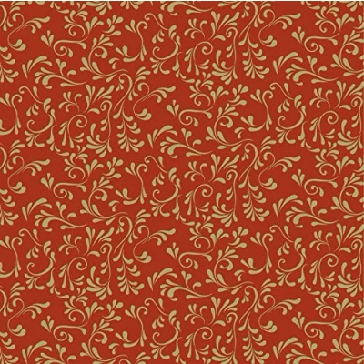 Image of Heyda 204875530 Folding Sheets Roma 20 x cm Red/Gold
