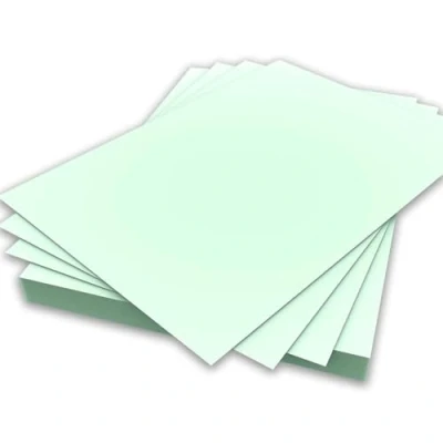 Image of A4 Light Green Colour Paper 80gsm Sheets Double Sided Printer Copier Origami Flyers Drawing School Office Printing 210mm x 297mm (A4 50 Sheets)