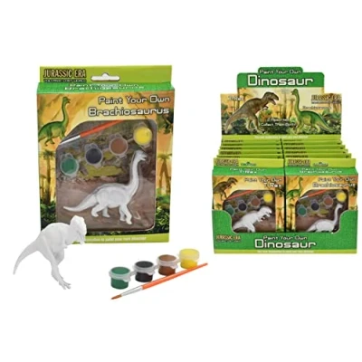 Image of Jurassic Era Paint Your Own Dinosaur Painting Kit for Kids