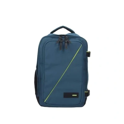 Image of American Tourister Take2Cabin Ryanair Cabin Bag 25 x 20 40 cm, 23 L, 0.50 kg, Hand Luggage, Airplane Backpack S Underseater, Blue (Harbor Blue)