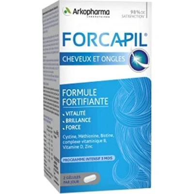 Image of Arkopharma Forcapil Hair and Nail 180 capules by