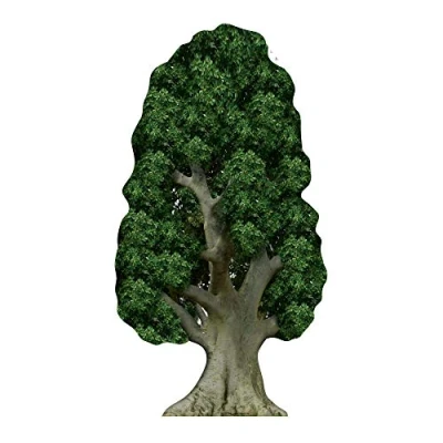 Image of Star Cutouts Ltd SC275 Tree Cardboard Cutout Perfect for Nature Parties, The Stage and Displays 179cm Tall
