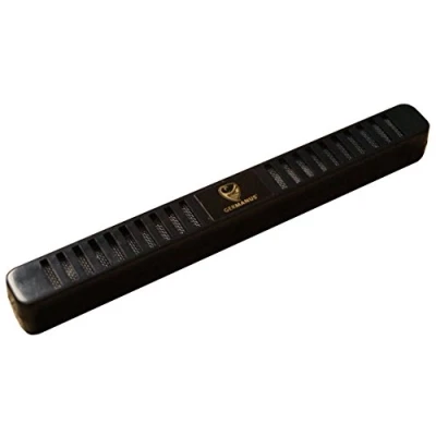 Image of GERMANUS Humidor Cigar Humidifier, longish design, black, with crystals
