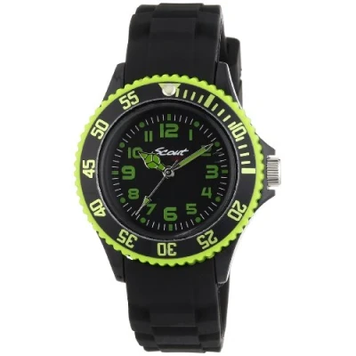 Image of Scout Boys&#039; Analogue Quartz Watch with Silicone Strap 280303000
