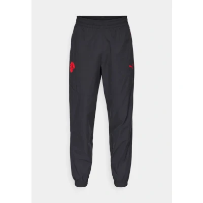 Image of Puma ACM Pants Club wear, Men&#039;s, Size: Small, Black/for all time red