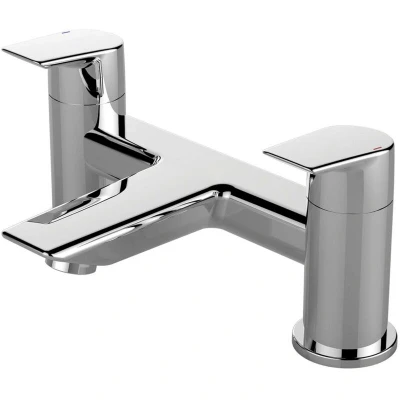 Image of Ideal Standard Tesi Pillar Mounted Bath Filler Tap Chrome