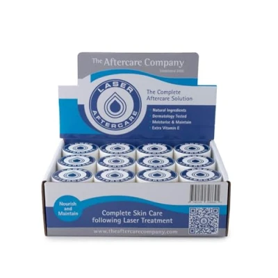 Image of Laser Aftercare Box 24 x 10g from The Company Dermatology Approved Moisturise, Soothe, Maintain Cruelty Free Unique Formula.