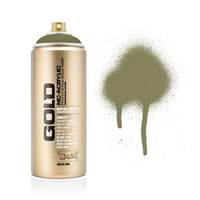 Image of Montana Gold Acrylic Spray Paint 400ml Can G1150 Reed