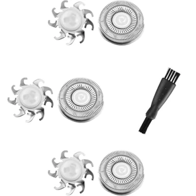 Image of MAWAER 3pcs Head Shaver Replacement Blades for Skull Pitbull Forte 3 Baron Butterfly Kiss and Palm