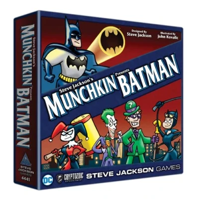 Image of Steve Jackson Games SJG04441 Munchkin Batman Board