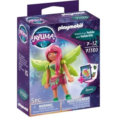 Image of Playmobil 71180 Adventures of Ayuma Forest FAiry Leavi, fAiries, Mystical Adventures, Fun Imaginative Role Play, Playset Suitable for Children Ages 7+