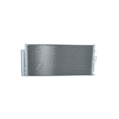 Image of 51819064, 51932163 Condenser NRF Easy Fit 350071 with dryer, seal ring 12mm 9mm Aluminium 620mm ABARTH: 500C / 595C 695C Convertible