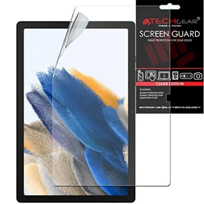 Image of TECHGEAR Galaxy Tab A8 10.5&quot; Screen Protectors (SM X200 / SM X205), Ultra CLEAR Protector Guard Cover Designed for Samsung 2022
