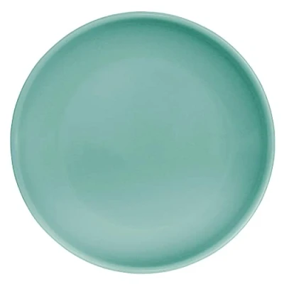 Image of Olympia Cafe Coupe Service Plate Aqua 200mm Stoneware Restaurant Dinner 12pc