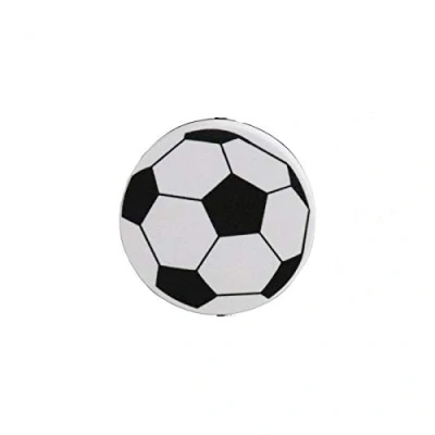 Image of Football Dry Wipe Pen Eraser Magnetic White Board Rubber for School, Home, Office by Chloe and Tom