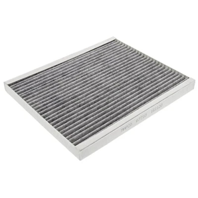 Image of 647961 Pollen Filter MAPCO 67710 Activated Carbon 265mm 220mm 21mm VAUXHALL: Corsa Mk3, Mk4, Adam, FIAT: Punto III Hatchback