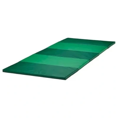 Image of Ikea PLUFSIG Folding gym mat, green 78x185 cm 102.628.31